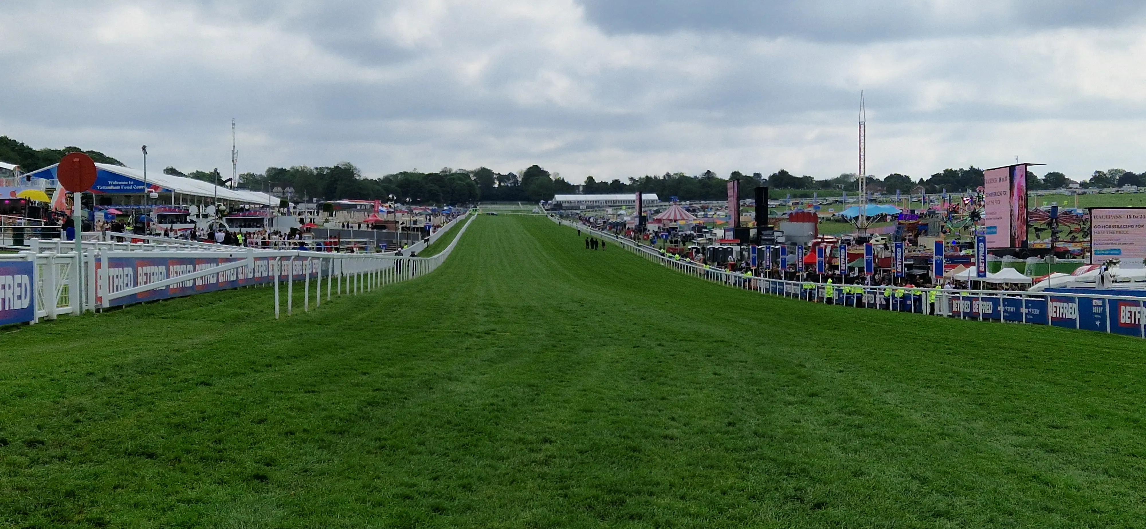 The 5f Track at Epsom