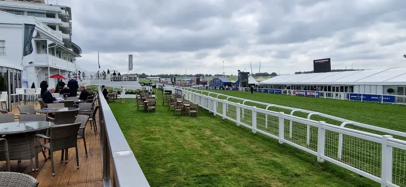 View of the Track from Owners & Trainers