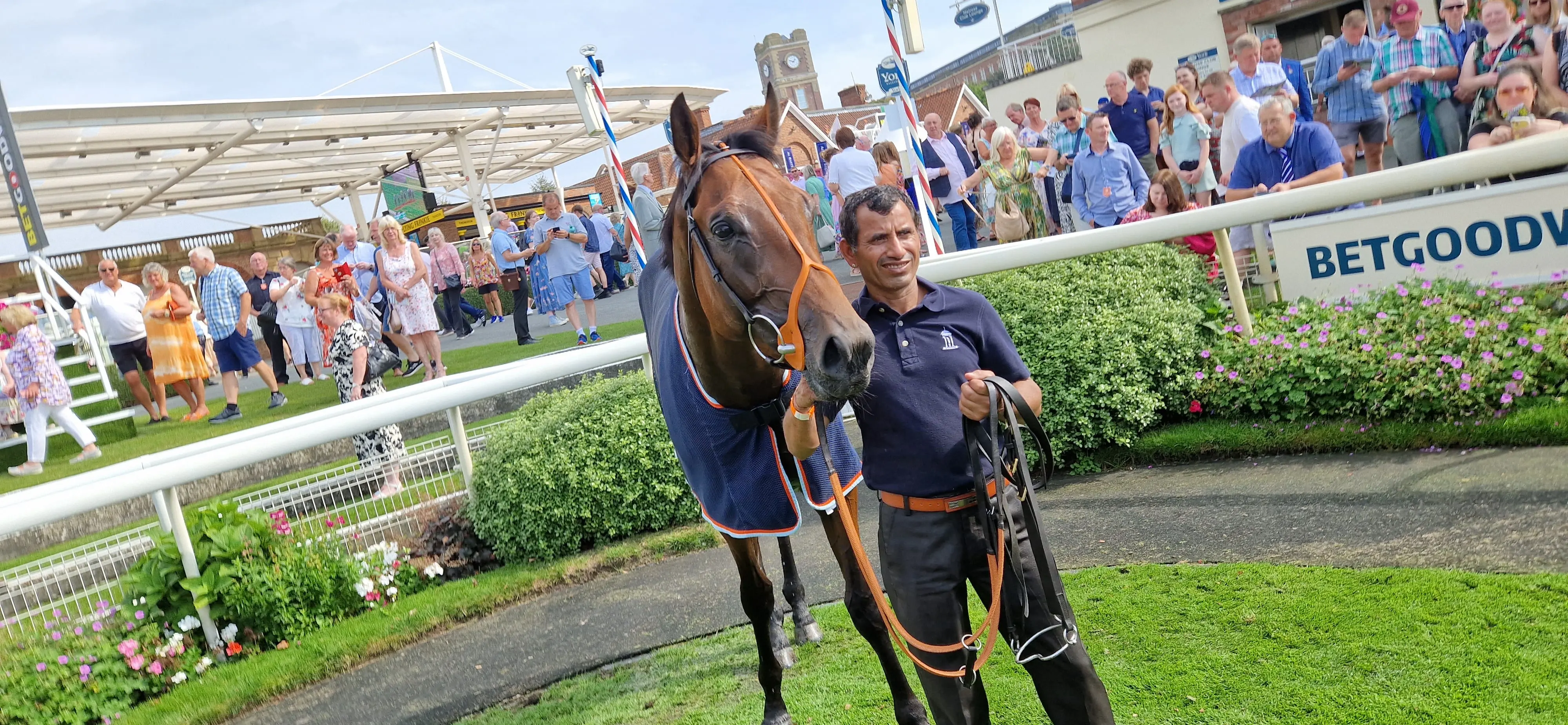 Syndicate Members With Our Winning Horse