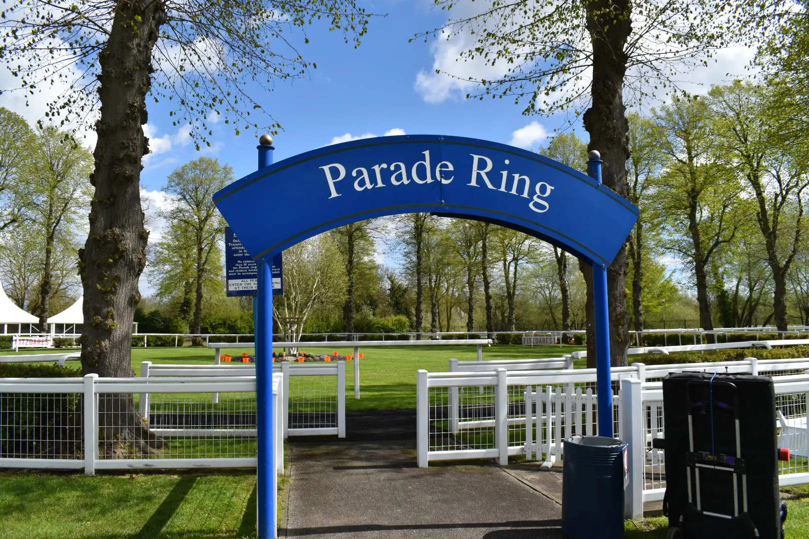 Parade Ring Windsor Racecourse 15th April 2024